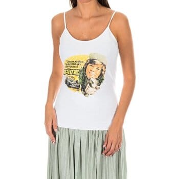 Dunne tanktop met ronde hals ADM0027 vrouw