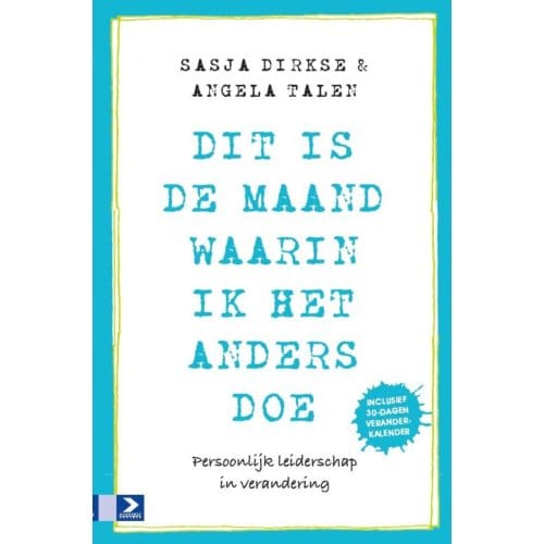 Dit Is De Maand Waarin Ik Het Anders Doe - Angela Talen