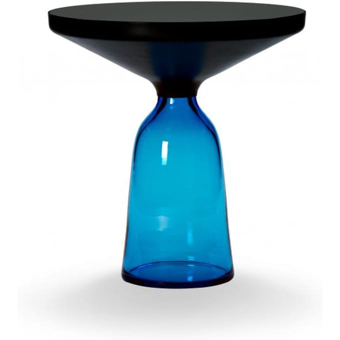 ClassiCon Bell bijzettafel zwart - safierblauw