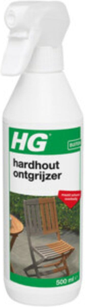 6x HG Hardhout Ontgrijzer 500 ml