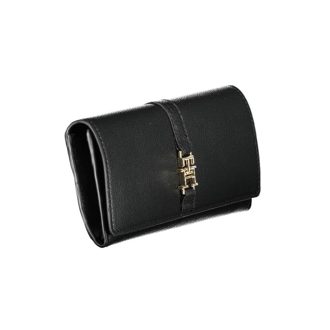 Tommy Hilfiger Zwarte Polyethyleen Portefeuille