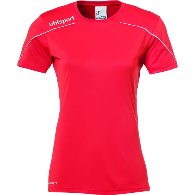 Uhlsport Stream 22 Dames Shirt Rood-Wit Maat L