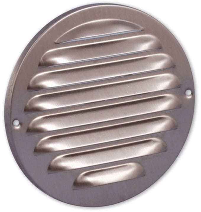 Nedco schoepenrooster 140mm - rond - RVS
