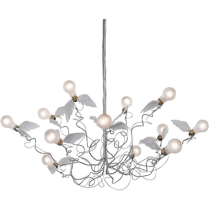 Ingo Maurer Birdie - LED hanglamp, kabel helder