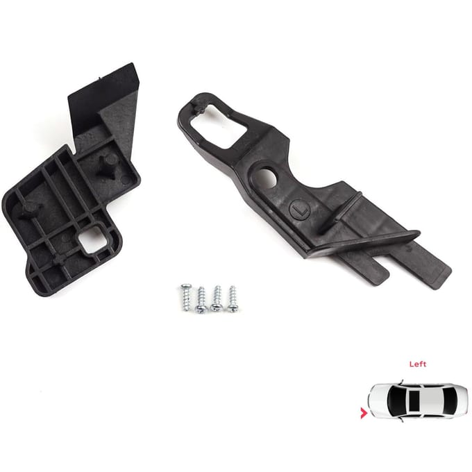 BHL536 Koplamp Houder Bevestiging Reparatie Beugel Lip Set Linkerkant voor Citroen C-Elysee 2012-2017 9675140080