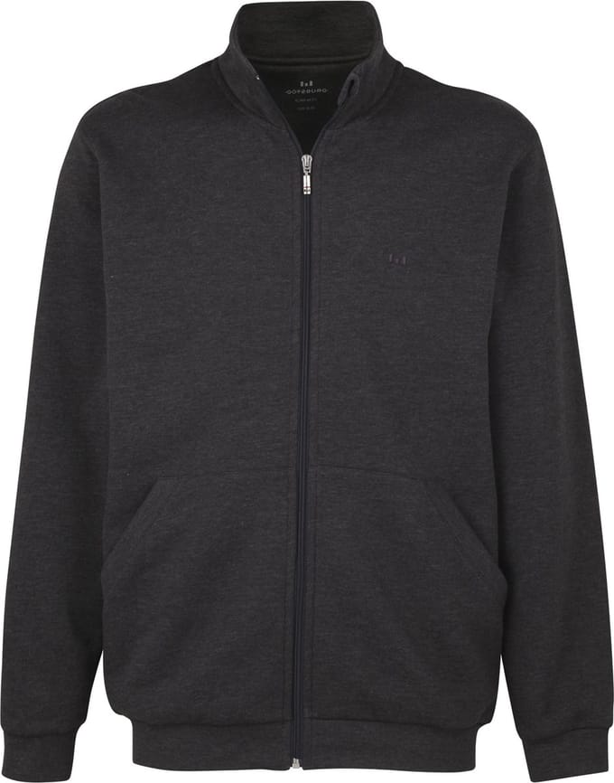 Gotzburg heren lounge vest (middeldik) - donkergrijs