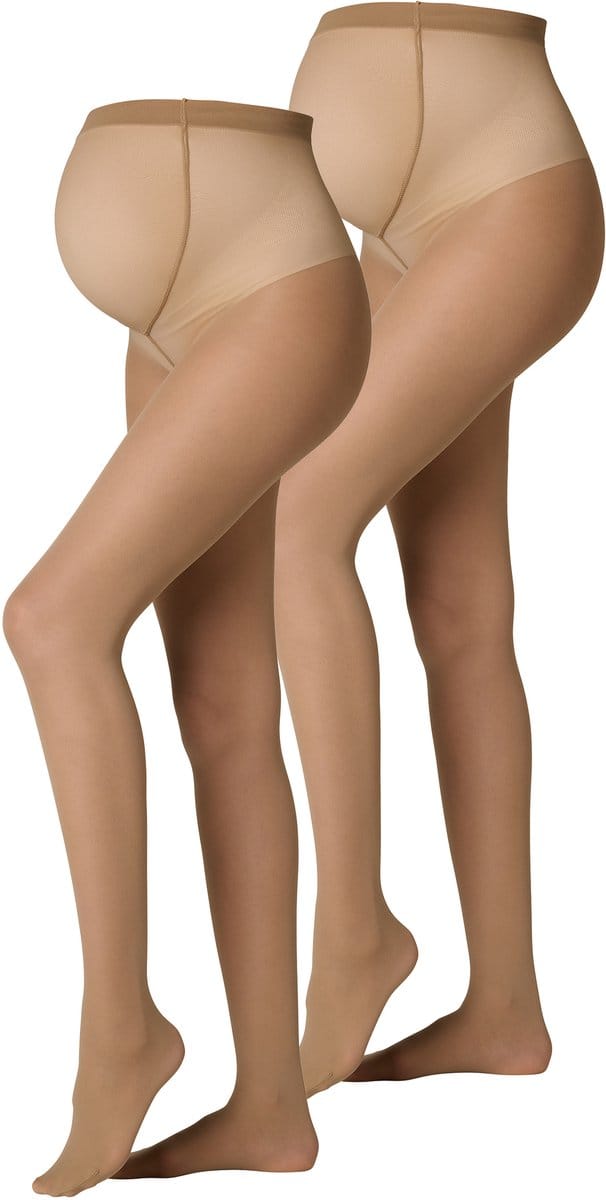 Noppies Panty 20 DEN 2-pack Zwangerschap - Maat Small\Medium