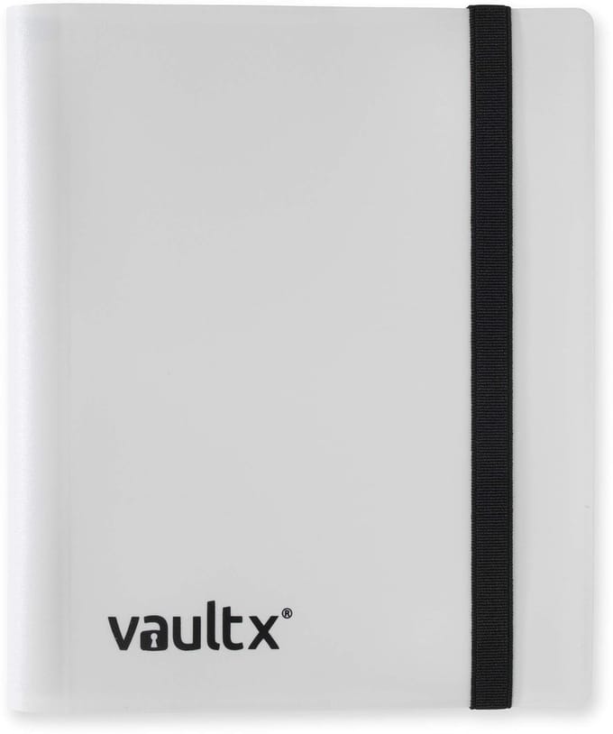 Vault X 4-Pocket Strap Binder - Verzamelmap - 160 Kaarten /Wit