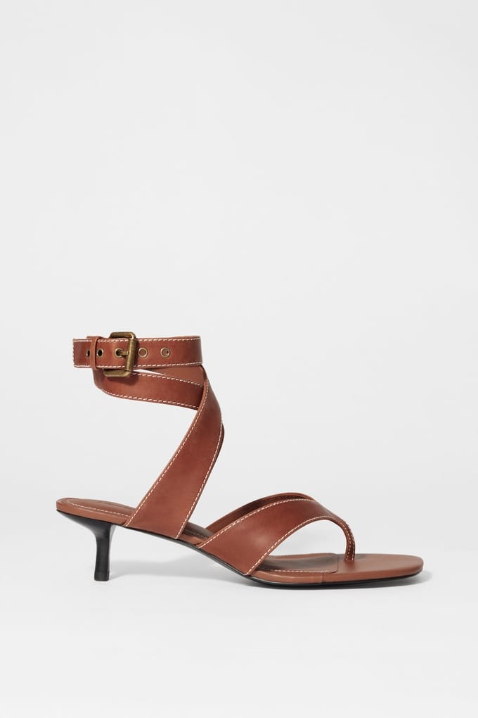 & Other Stories Tindra Sandalette Brown Größe: 36 | Sandalen Outlet | Damen | Braun