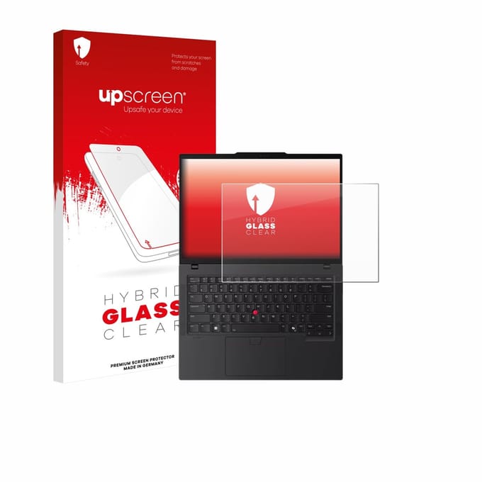 upscreen - Screenprotector voor Lenovo ThinkPad P14s Gen 6 14.5" - Folie Beschermfolie Beschermglas transparant