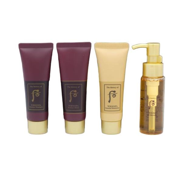[De geschiedenis van Whoo] (sgl) Whoo SPA 4-delige cadeauset / WhooSPA beige