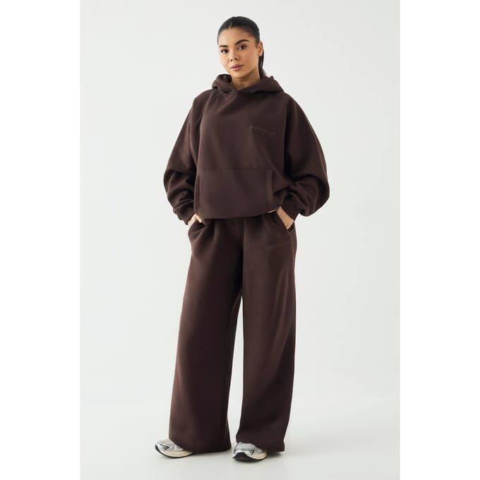 Dames DSGN Studio Sport Training Club Rechte Pijp Jogger | Coffee Bean | Maat: Medium