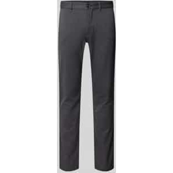slim fit chino van katoenmix