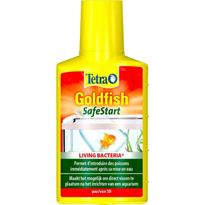 Tetra Goldfish Safestart - Waterverbeteraars - 2.5x5x9.5 cm 50 ml