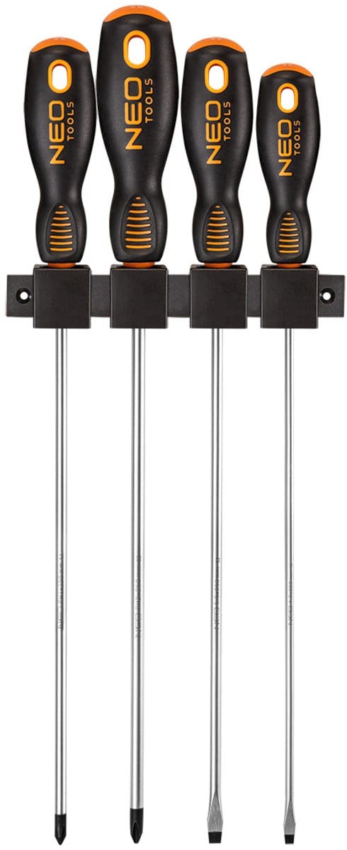 NEO Serie - Schroevendraaier Set - 250mm - Magneetpunt - Trigonale Handgreep