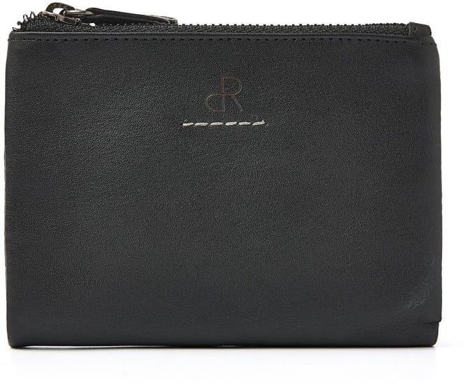 dR Amsterdam Leren Damesportemonnee met Ritsvakken en Drukknop | Unisex model | 76187