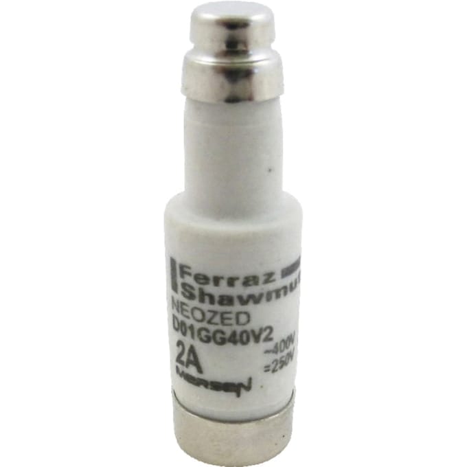 D0 Neozed Gg Smeltveiligheid 2A 400VAC D01 Serie - T214676 [10 Stuks]