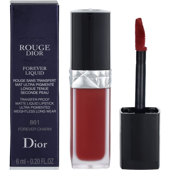 Christian Dior Forever, Dimethicone, Transfer-Proof, Liquid Lipstick, 861, Forever Charm, 6 ml