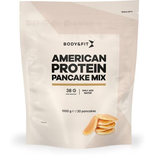 Body & Fit American Protein Pancake - Eiwitpannenkoeken / Pannenkoekenmix - 1000 gram
