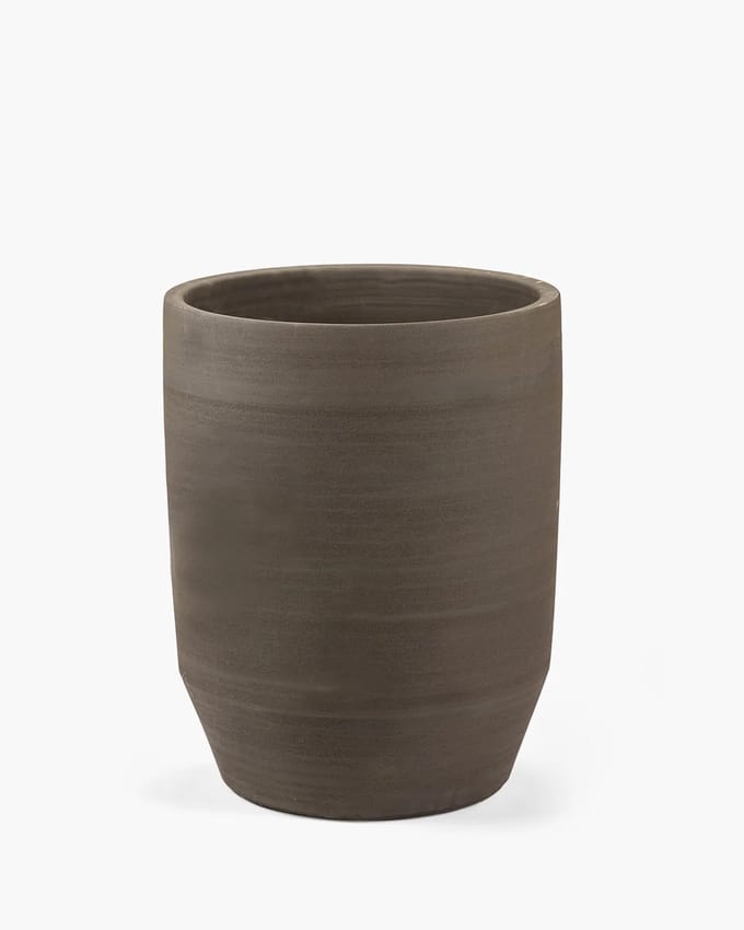 Serax Marie Michielssen Planter 02 Construct Plantenpot L Zwart Diameter 56cm Hoogte 53cm