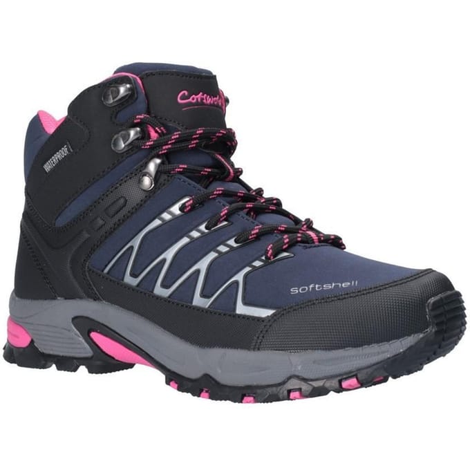 Cotswold Dames/dames Abbeydale wandelschoenen (Marine)
