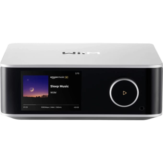 WiiM Ultra DAC streamer - Hi-Res Muziekstreamer - Zilver