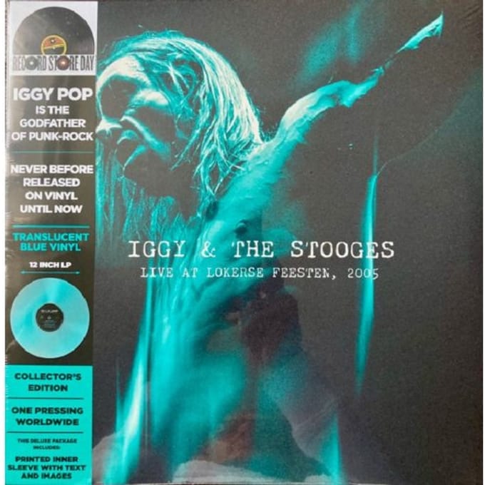 Iggy Pop - Live At Lokerse Feesten (RSD 2024 Turquoise LP)