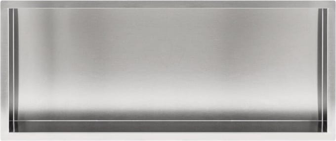 RVS Inbouwnis 30x90x7cm - Inbouwnis badkamer en Douche