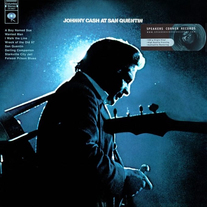 Johnny Cash - Johnny Cash At San Quentin (LP)