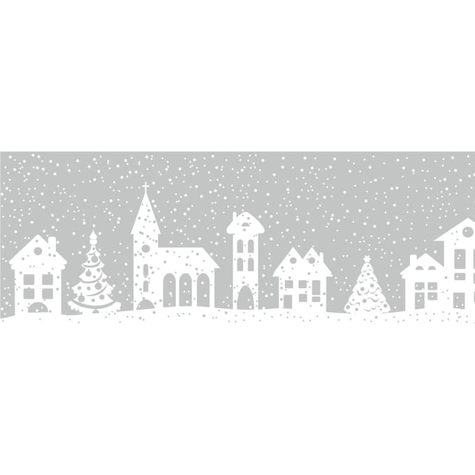 Raamband "Kerstdorp"