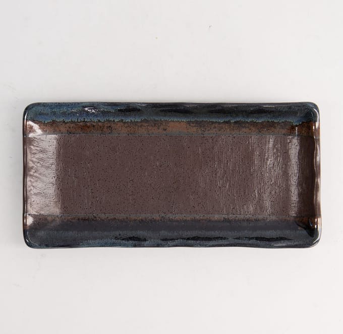 Tokyo Design Studio - Masiko Kinyo Bord - Zwart - 19,5 x 9,5 x 2,5 cm