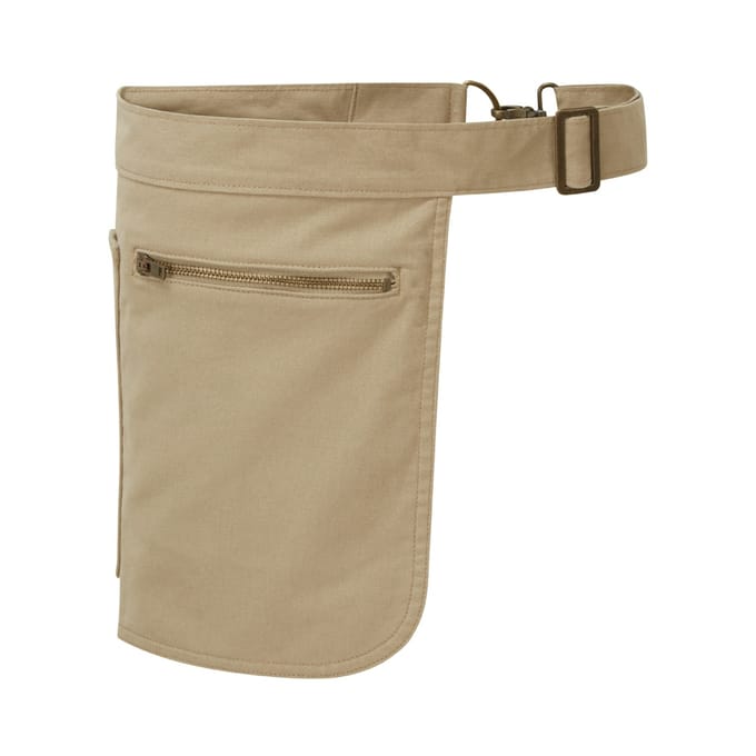 Premier Volwassenen Unisex Metro Utility Hip Apron (Khaki)