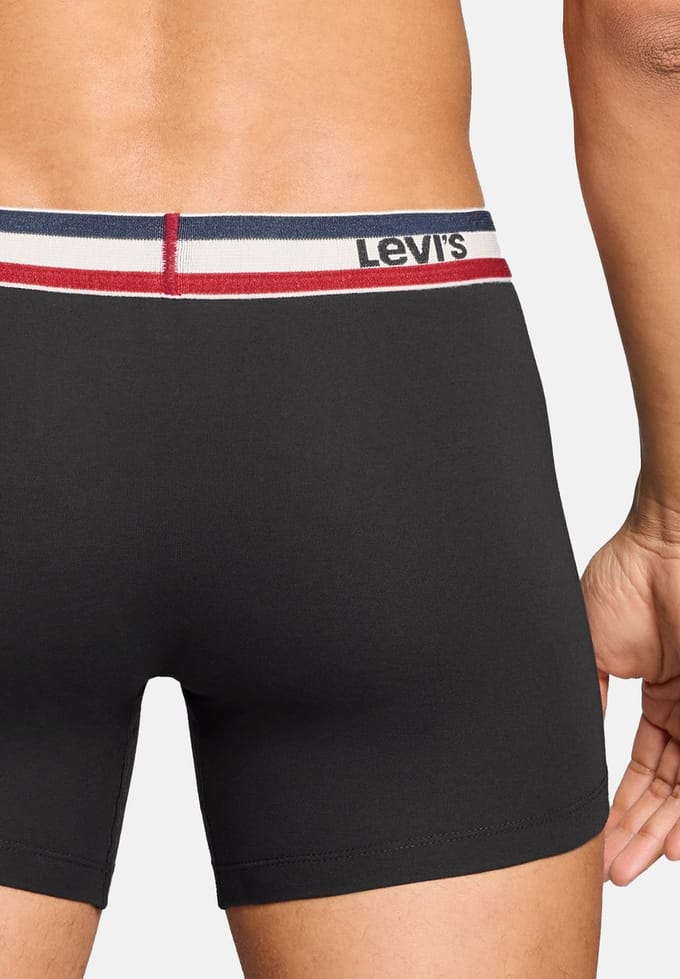 Pack of 4 men's Levis REPEAT LOGO SPW BOXER boxer shorts underwear pants