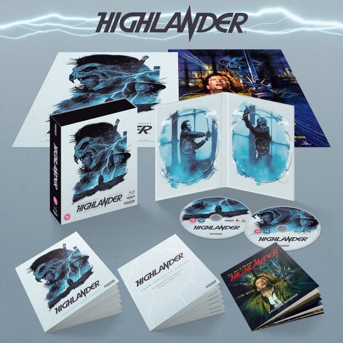 Highlander - 40th Anniversary Collector's Edition - 4K Ultra HD + Blu-ray - Import