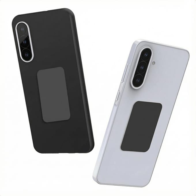 imoshion Magnetisch Plaatje 2-pack voor magnetische houders - Zwart