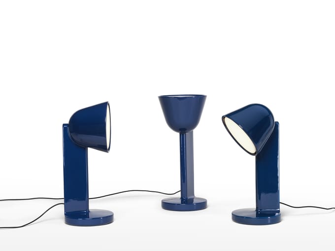 Flos Céramique tafellamp - navy blue - down