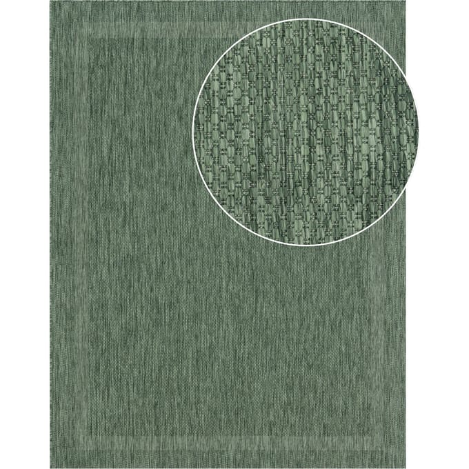 Binnen- en buitenkleed Romana groen 80x150 cm