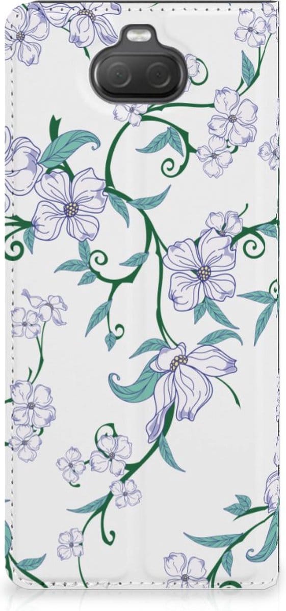 Sony Xperia 10 Uniek Smart Cover Blossom White