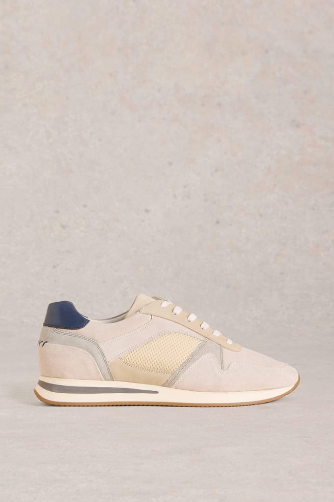White Stuff Retro Runner Natural Multi Taglia: 7 | Sneakers Outlet | Donna