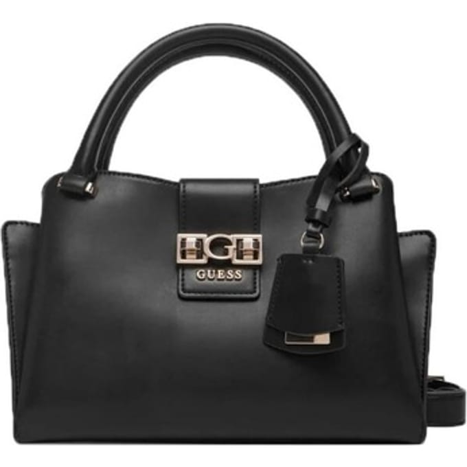 GUESS handtas schoudertas Jane Satchel Black zwart