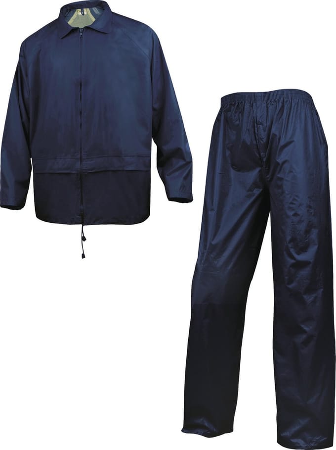 Delta Plus Regenpak 400 Marineblauw - maat L