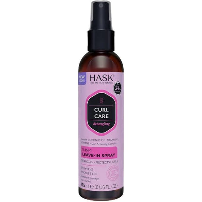 Hask Haarolie Curl Care 5-in-1 Leave-In Spray - Vitamine E - Haarspray - Voor de perfecte krul