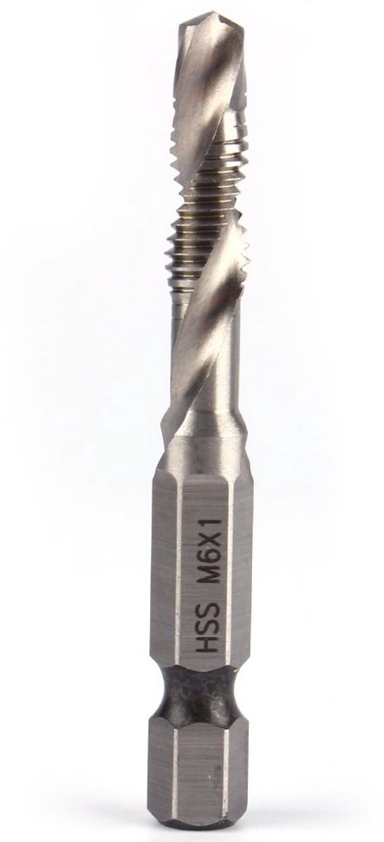 Dailygoods- Tapboor Hss - Boorset M6 - Boorstandaard - Boorstatief