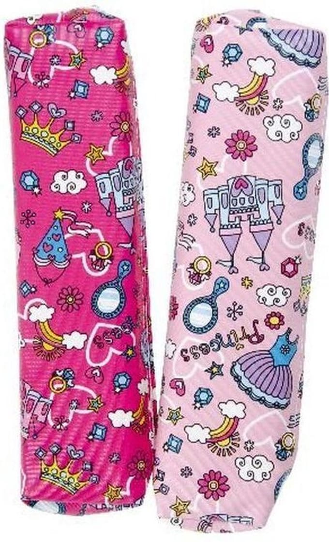 Etui Prinses - Roze (set van 4) - 2 verschillende kleuren