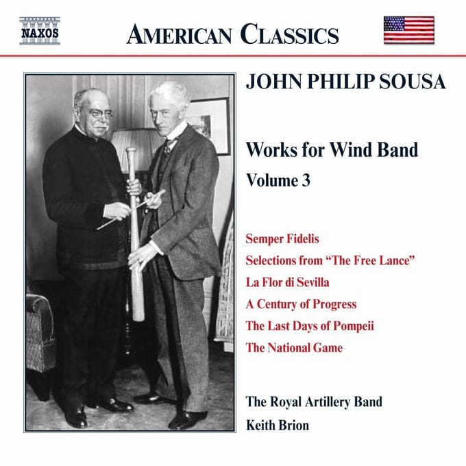 Royal Artillery Band - Sousa: Music For Wind Band 3 (CD)