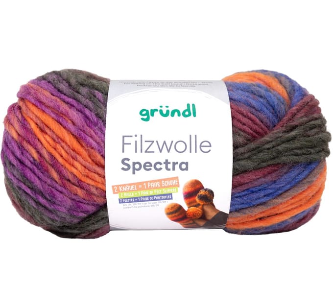 Gründl Viltwol "Spectra" - Kleur 07