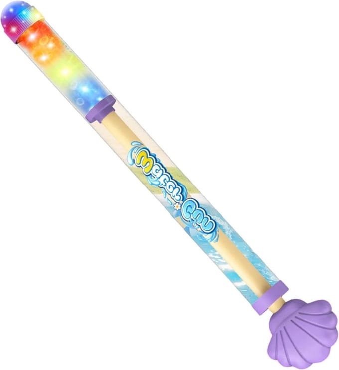 Watersproeier - Waterpistool - Buiten spelen - Lichtgevende effecten - 36 cm - Paars