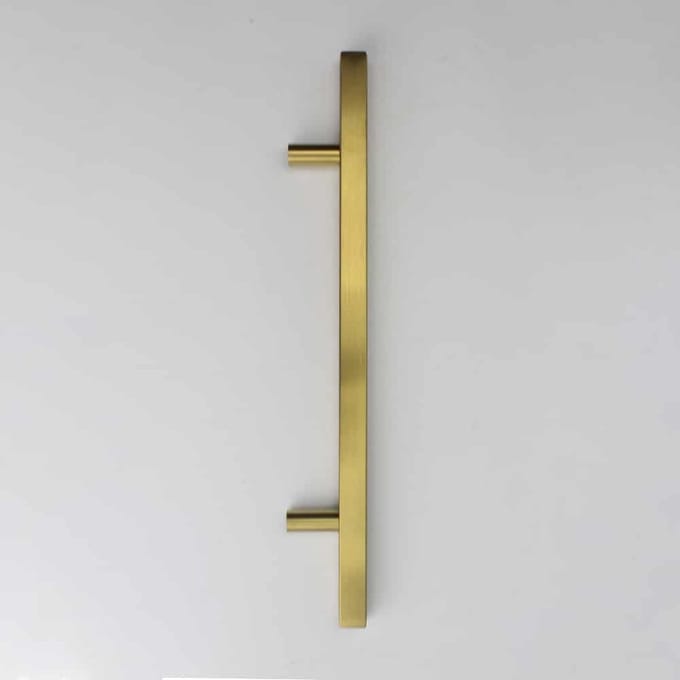 Deurgreep Krystle - messing - 160 mm