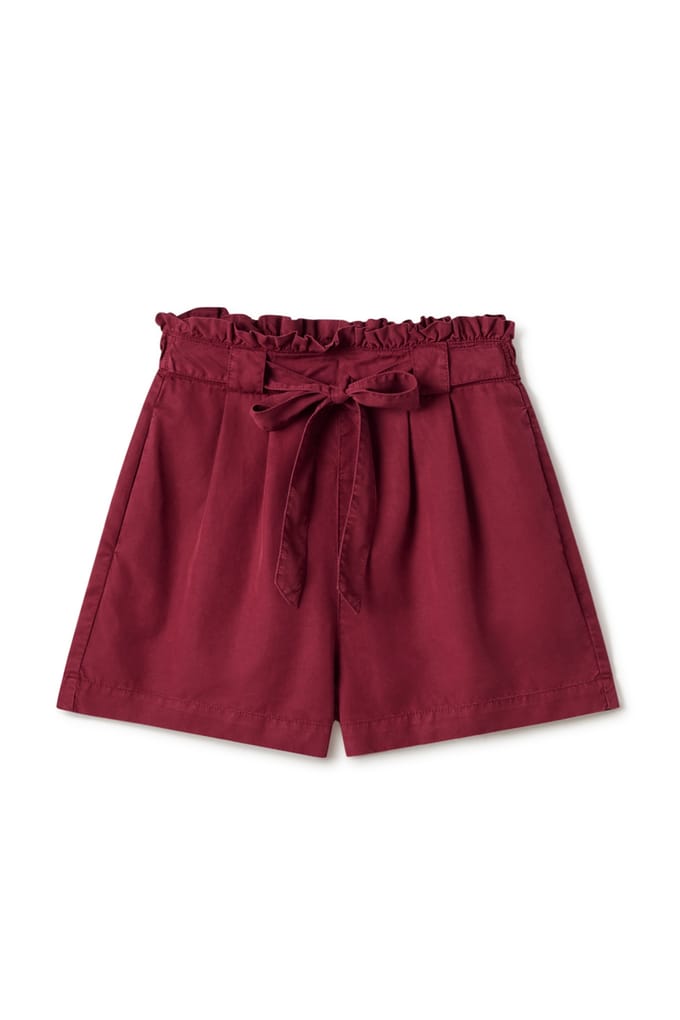 TWOTHIRDS Giske Shorts Cherry Red Größe: S | Kurze Sporthosen Outlet | Damen | Rot