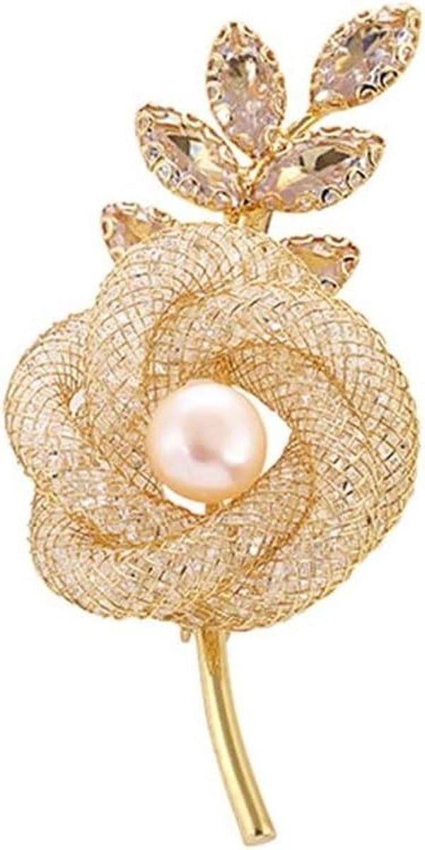 Mode Broche - Kleding Accessoire - Outfit Verfraaien - Spiegelpolijst Proces - Combinatieset - Rosé Goud